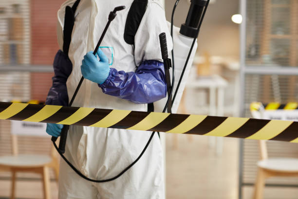 Professional Blood Cleanup technician working in Rockville, CT